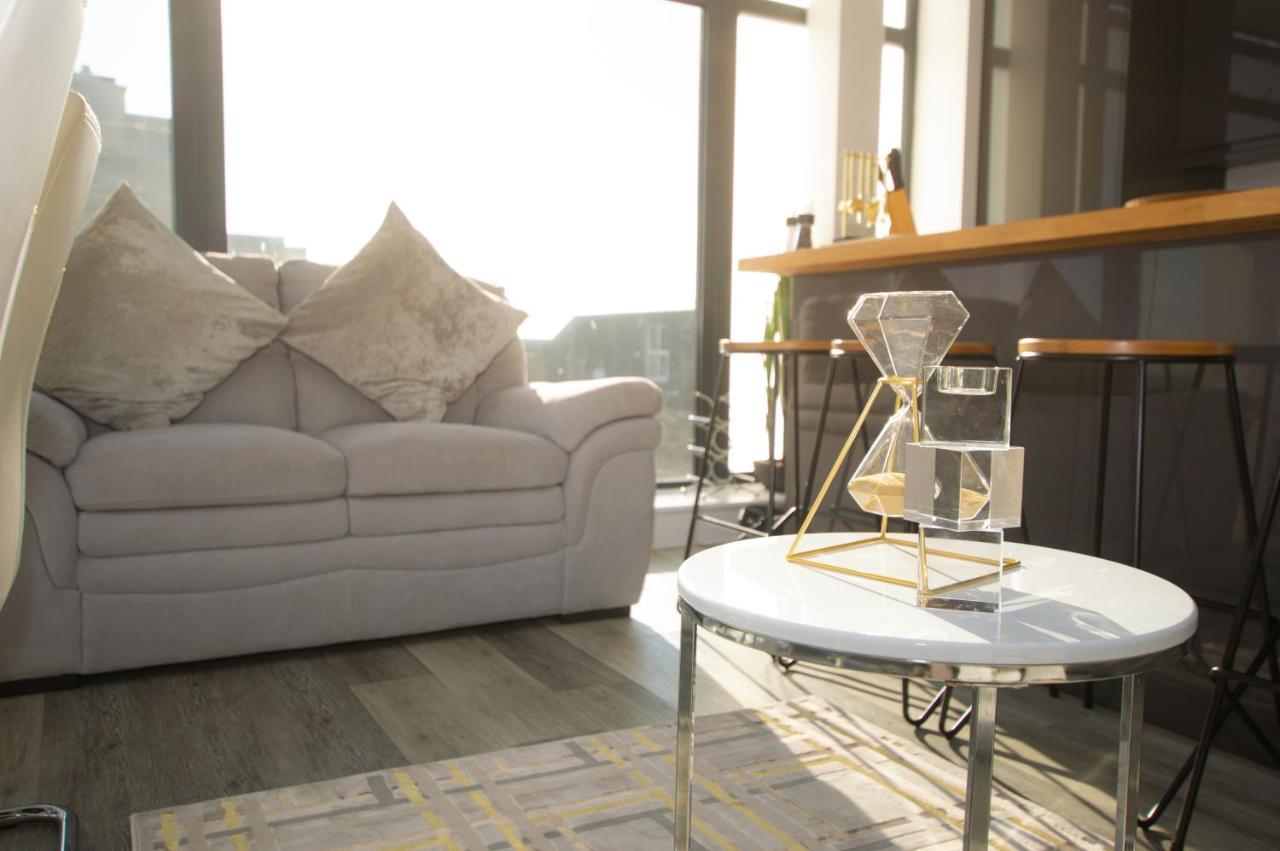 * Panoramic Penthouse With Sea & City Views Bournemouth Esterno foto