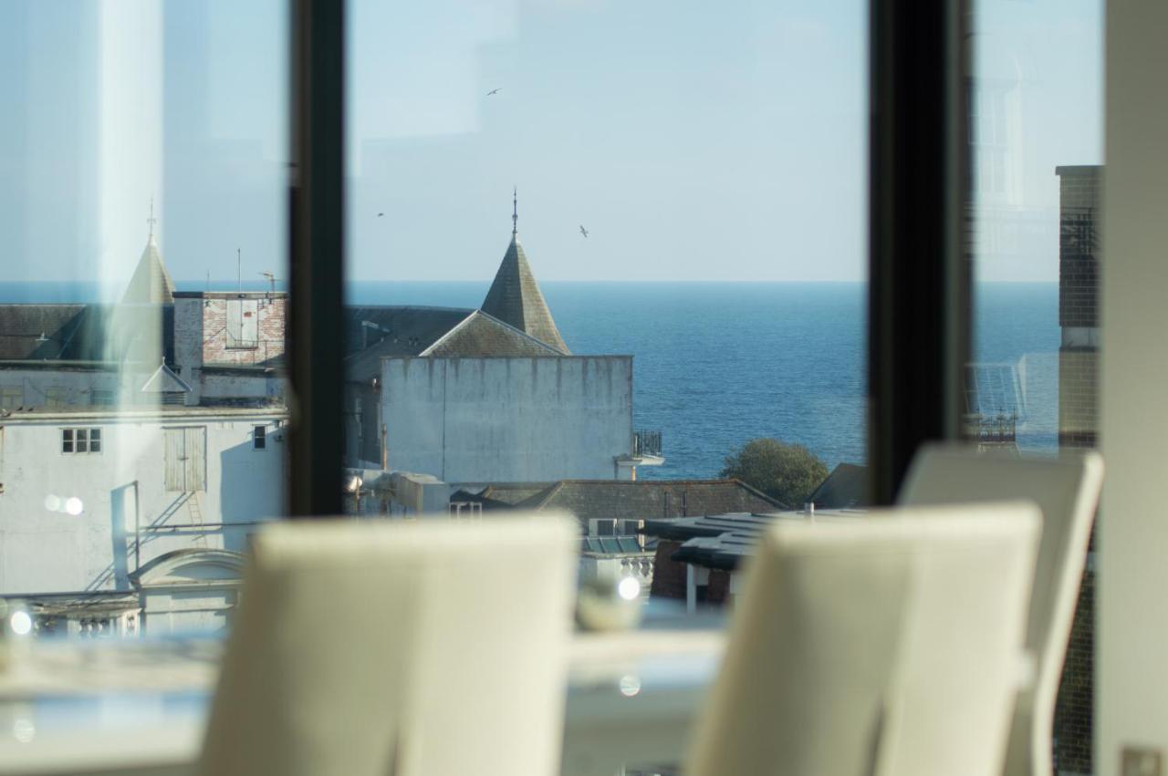 * Panoramic Penthouse With Sea & City Views Bournemouth Esterno foto
